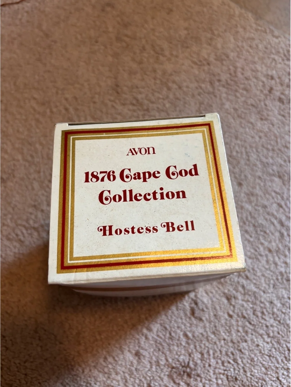 Vintage Avon 1970s Cape Cod collection, hostess dinner bell
